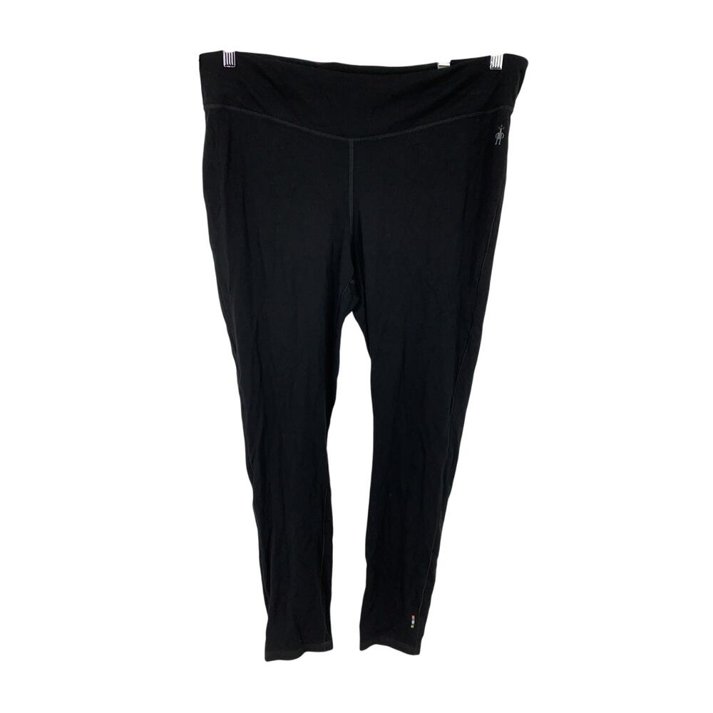NWT Smartwool Women's Classic Thermal Leggings Womens 1X Black Tapered